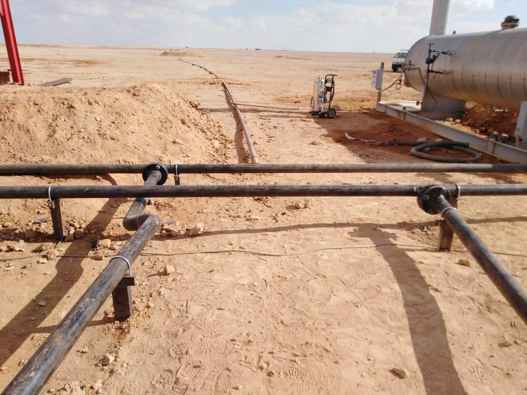 Trenched Carrier Pipeline